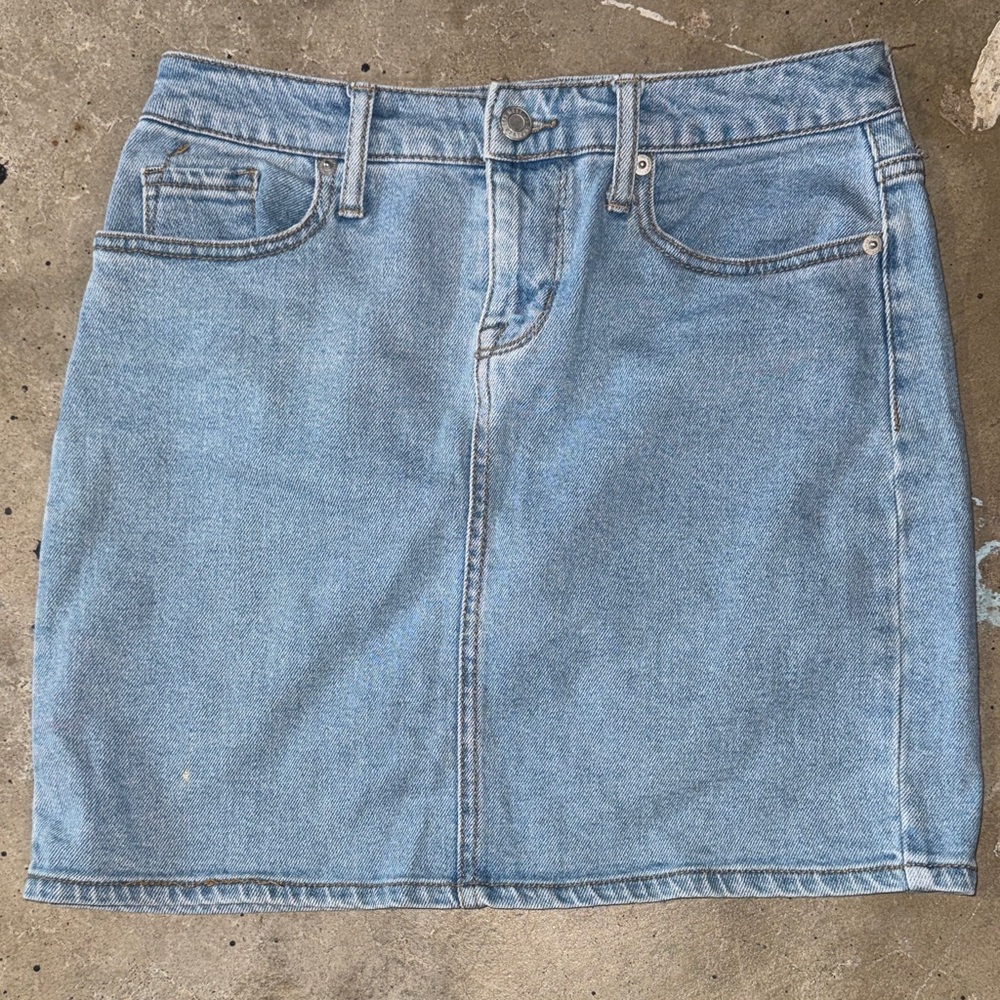 Vintage Denim Skirt